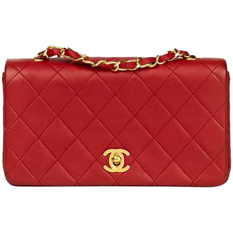 vintage chanel red bad|cheap red chanel bags.